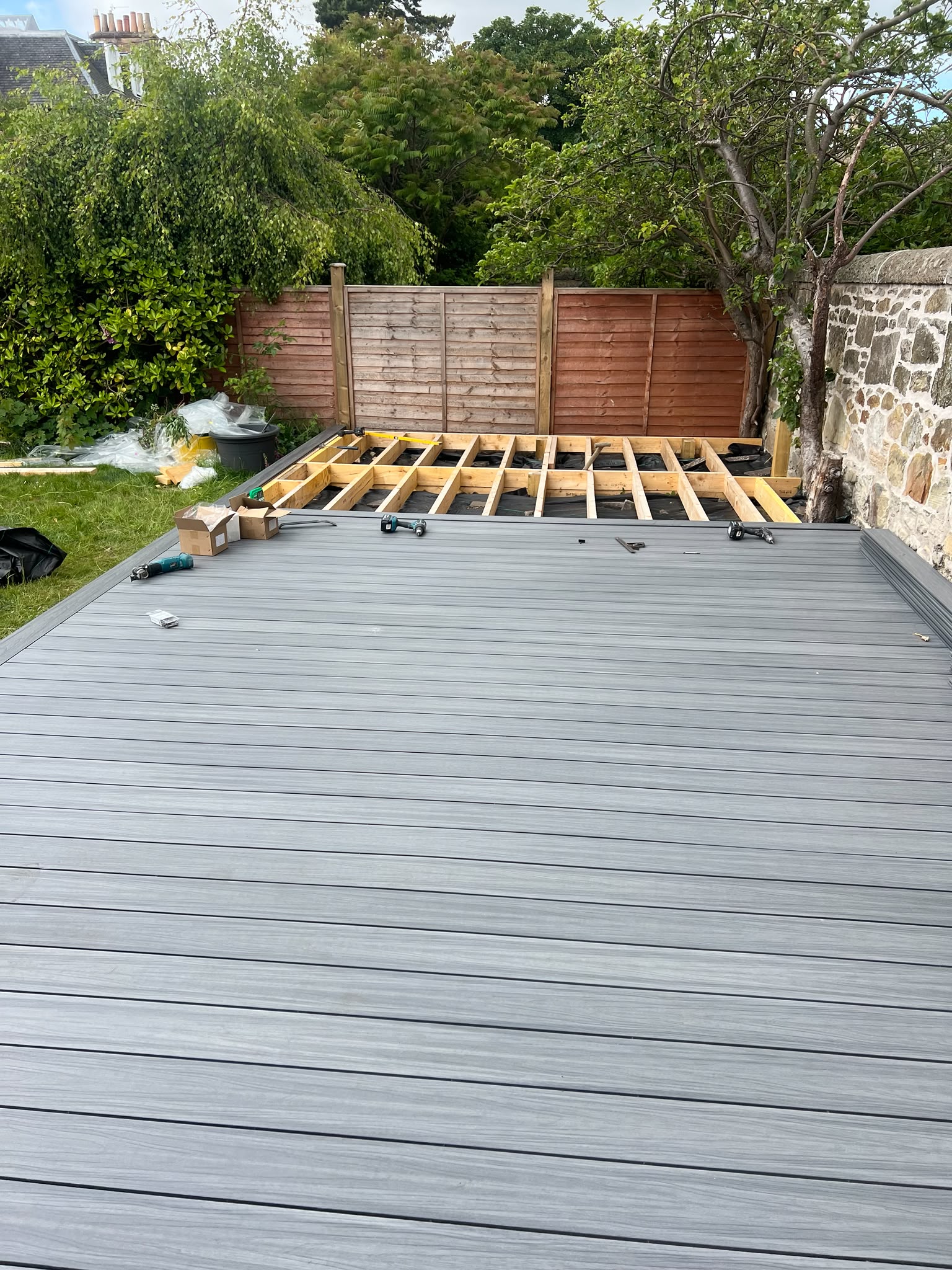 Man Cave & Decking