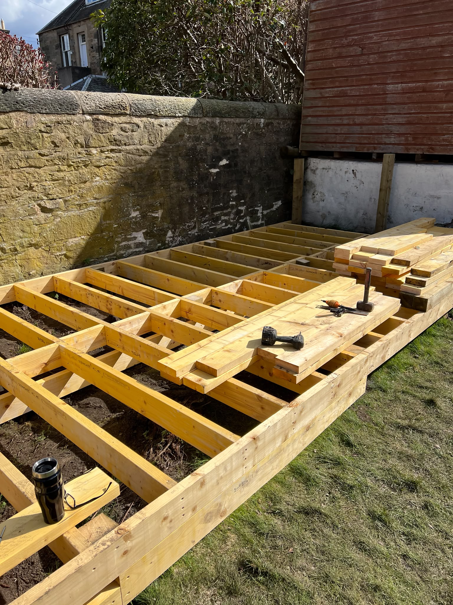 Man Cave & Decking