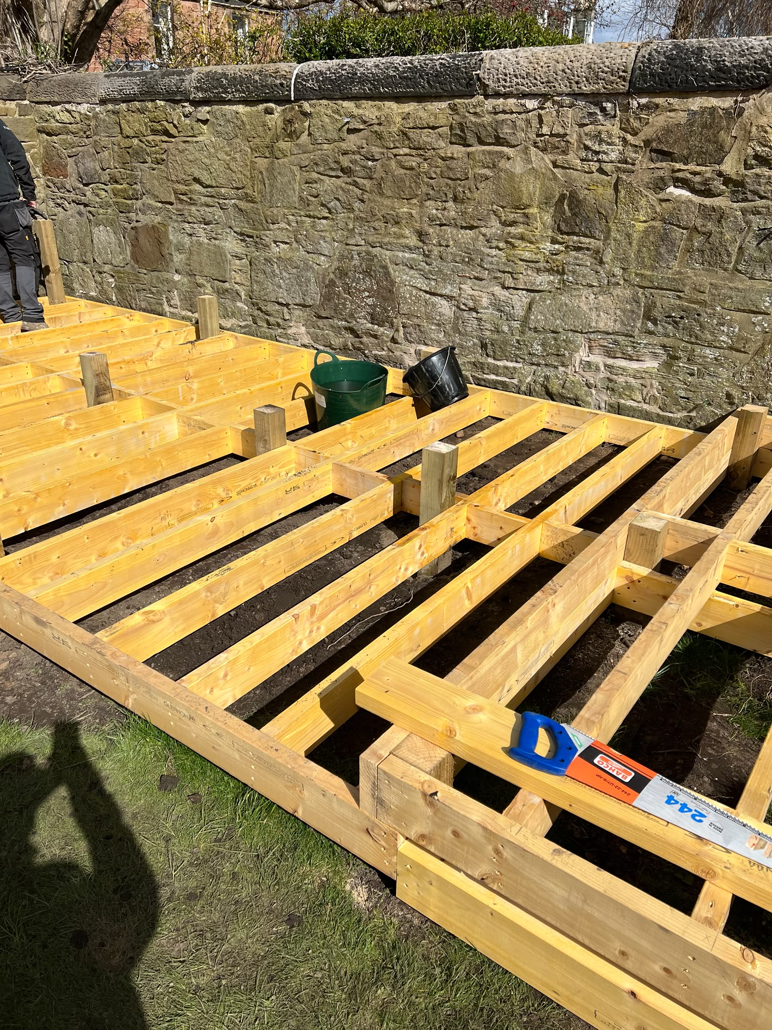 Man Cave & Decking