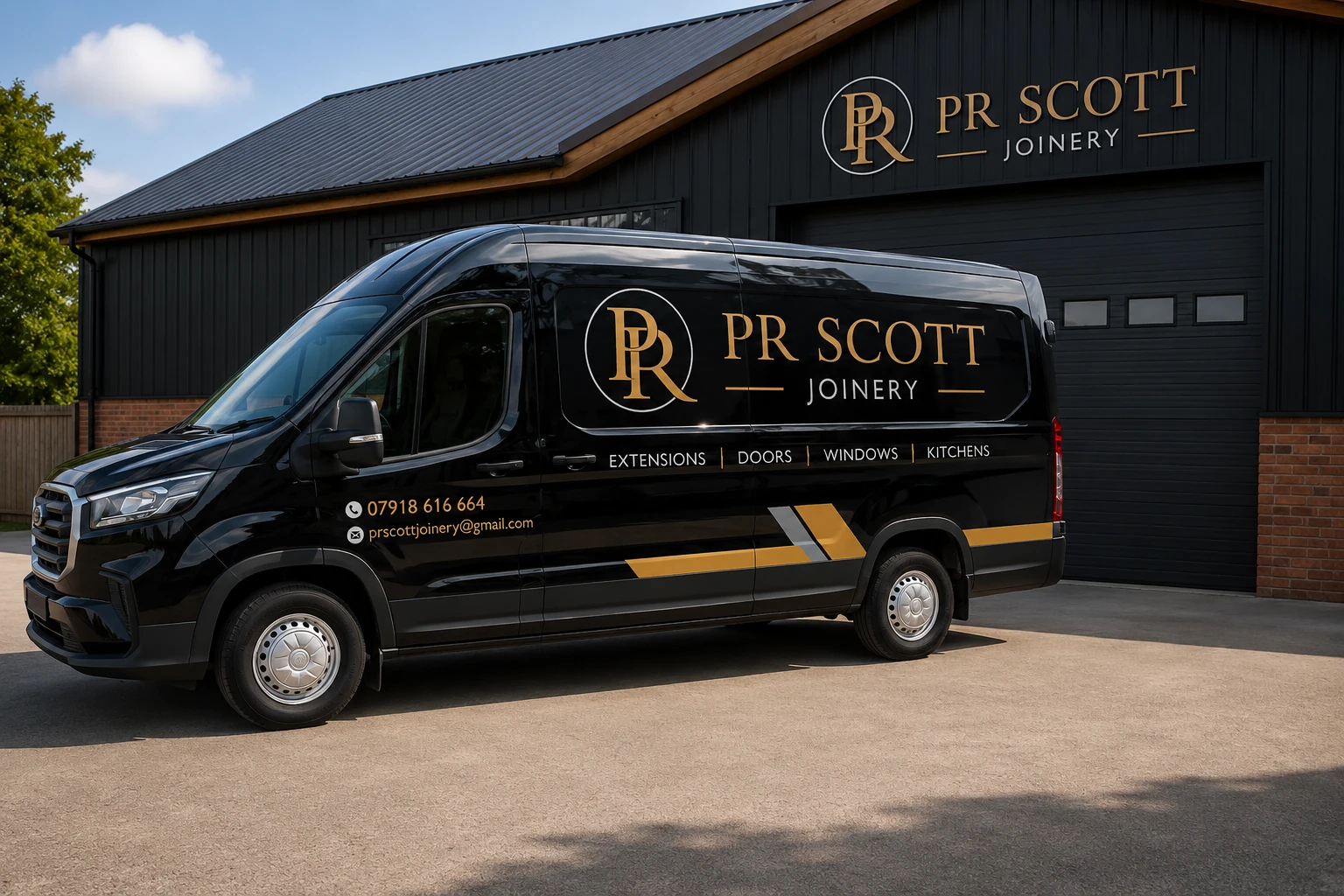 PR Scott Joinery van
